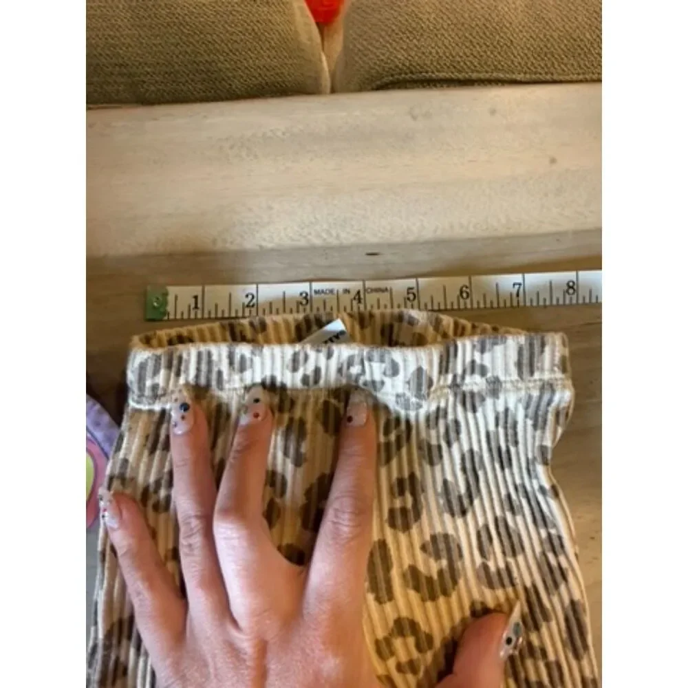 Girl's Hello Kitty Cheetah Bell Bottoms